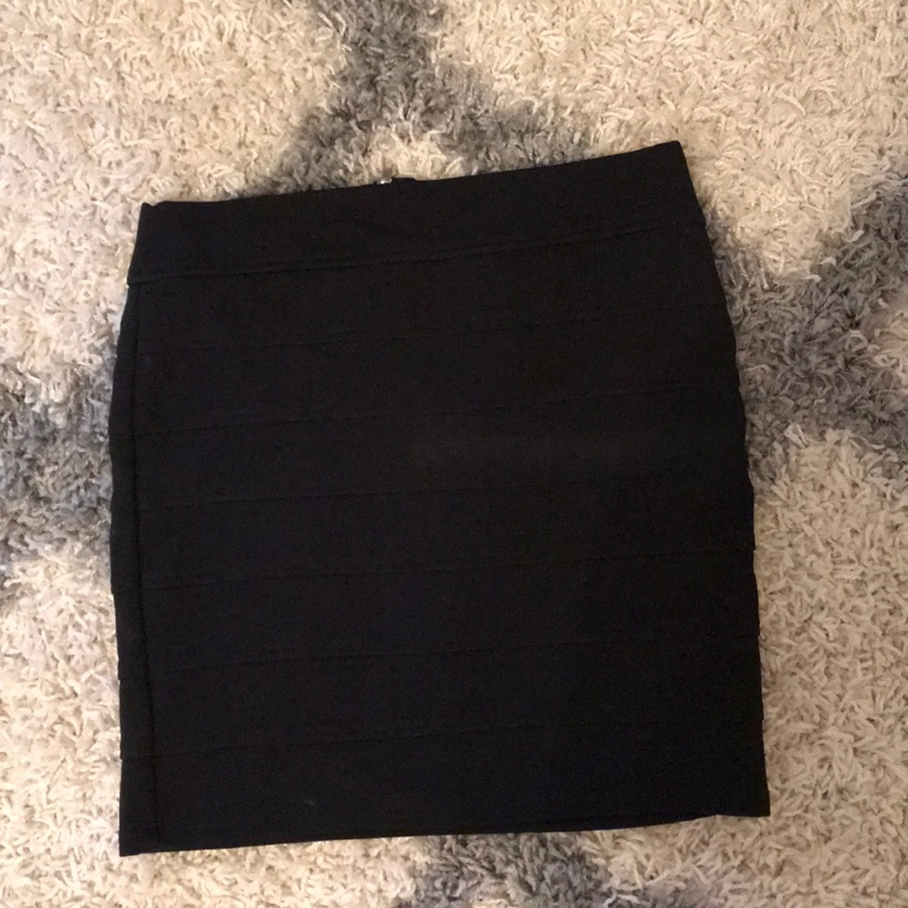 Black skirt